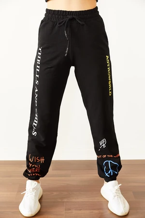 XHAN Printed Sweatpants