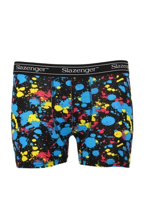 Slazenger JAMA Men's Boxer Underwear Black/Yellow/Red