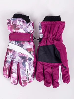 Yoclub Woman's Women's Winter Ski Gloves REN-0250K-A150