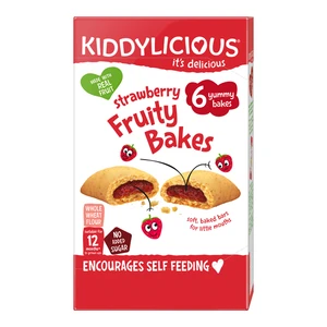 KIDDYLICIOUS Koláčky jahodové 132 g