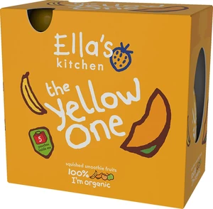 Ella's Kitchen BIO YELLOW ONE ovocné pyré s banánem 5 x 90 g