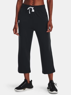 Under Armour Sweatpants UA Rival Terry Flare Crop-BLK - Women