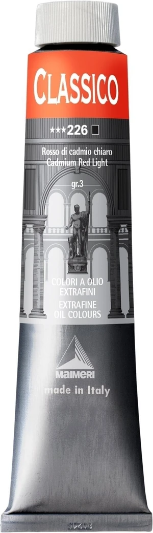 Maimeri Classico Pittura a olio Cadmium Red Light 200 ml 1 pz