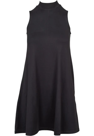 Women's turtleneck dress in black