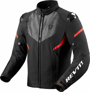 Rev'it! Hyperspeed 2 H2O Black/Neon Red 3XL Textilní bunda