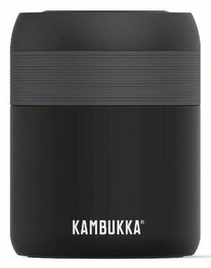 Kambukka Bora Matte Black 600 ml Ételtermosz