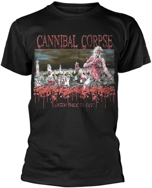 Cannibal Corpse Tričko Eaten Back To Life Black M