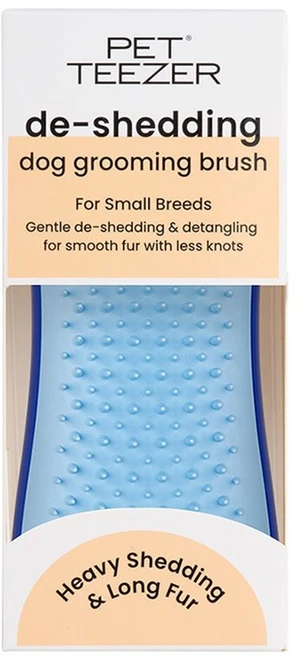 PET TEEZER Odstraňovanie chlpov Small Blue hreben