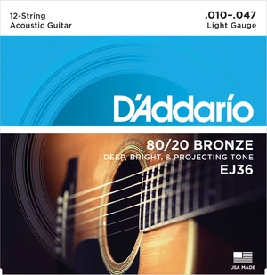 D'Addario EJ36 Struny pro akustickou kytaru