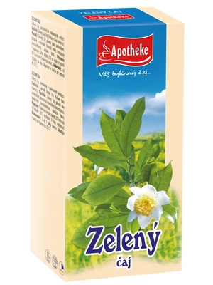 APOTHEKE Zelený čaj sáčky 20 x 1.5 g