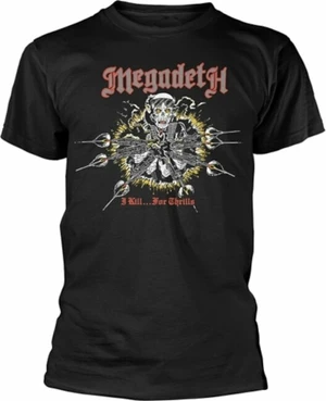 Megadeth T-shirt Kill For Thrills Black L