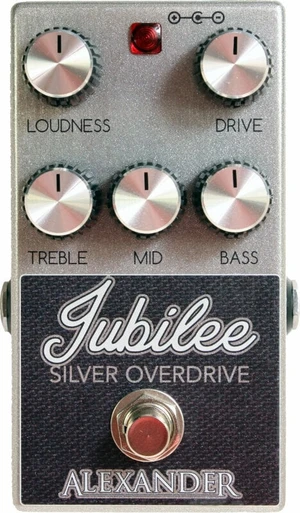 Alexander Pedals Jubilee Silver Overdrive Efecto de guitarra