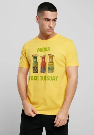 Migos Tuesday Taco Tee Taxi Yellow