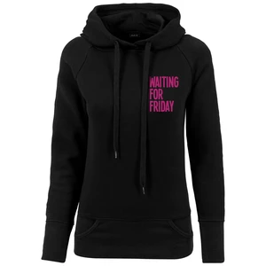 Ladies Waiting For Friday Hoody Black