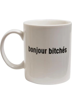 Bonjour Bitches Cup white