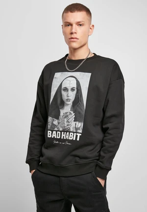 Bad Habit Crewneck Black