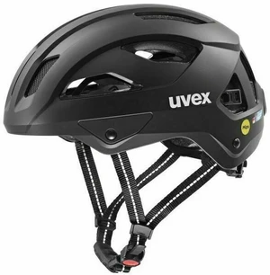 UVEX City Stride Mips Hiplok Black Matt 53-56 Casco de bicicleta