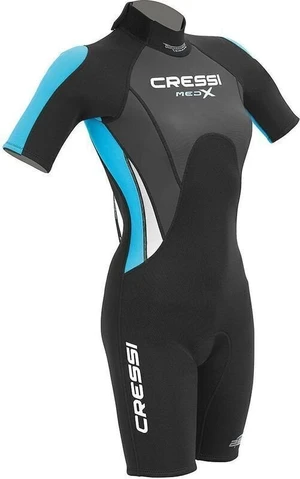 Cressi Neoprenanzug Med X Lady 2.5 Black/Blue/Grey M