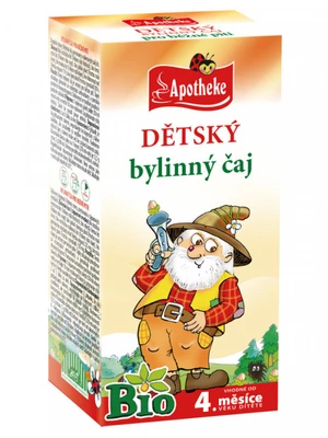 Apotheke Dětský čaj BIO bylinný, běžné pití 20 ks