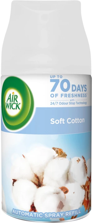 AIRWICK Náplň do automatického difuzéru Freshmatic Jemná bavlna 250 ml