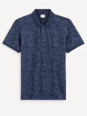 Celio Gevague Polo triko Modrá