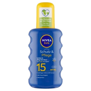 Nivea Sprej na opalování SPF 15 Sun (Moisturising Sun Spray) 200 ml