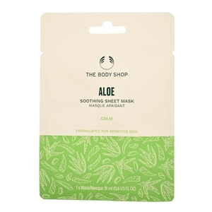 The Body Shop Zklidňující slupovací pleťová maska Aloe (Soothing Sheet Mask) 18 ml