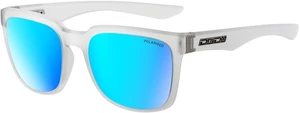 Dirty Dog Blade 53595 Matt Crystal Clear/Grey/Ice Blue Mirror Polarized Occhiali lifestyle