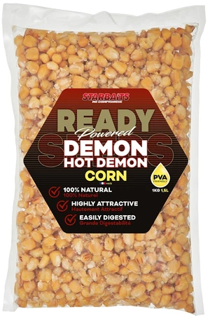 Starbaits kukuřice ready seeds hot demon corn - 1 kg