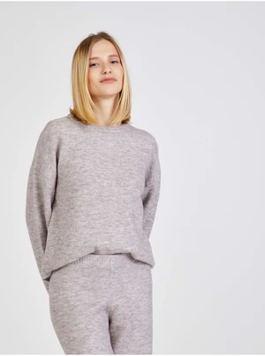 Light Grey Sweater Pieces Cindy - Women