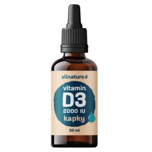 ALLNATURE Vitamin D3 forte 2000IU kapky 30 ml