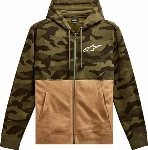 Alpinestars Camo Block Hood Military/Sand L Hanorac