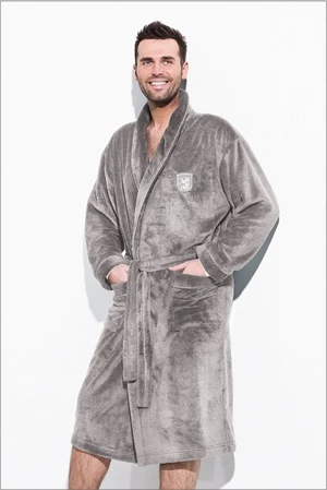 Bathrobe Boris Grey