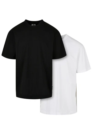 Bio Tall Tee 2-Pack Black+White