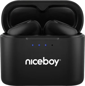 Niceboy HIVE Podsie 3 Black In-ear vezeték nélküli fejhallgató