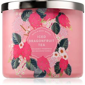 Bath & Body Works Iced Dragonfruit Tea vonná svíčka 411 g