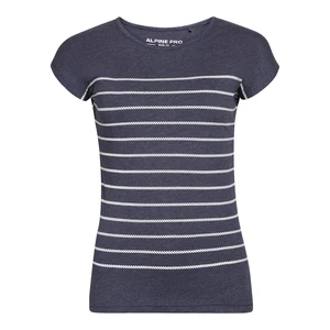 Women's T-shirt ALPINE PRO HUNGA mood indigo