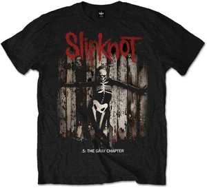 Slipknot T-shirt .5: The Gray Chapter Album Unisex Black XL