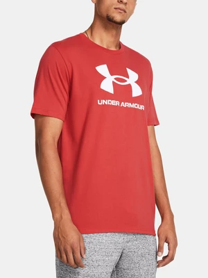 Under Armour T-Shirt UA SPORTSTYLE LOGO UPDATE SS-RED - Men