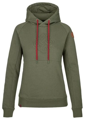 Women's sweatshirt Kilpi SOHEY-W khaki