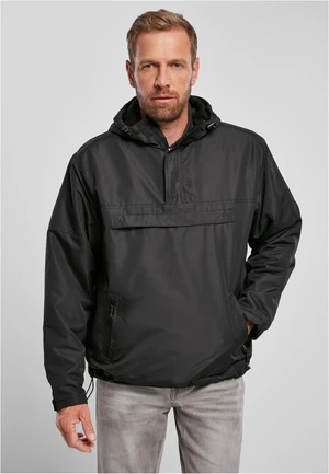 Fleece tug-of-war windbreaker black