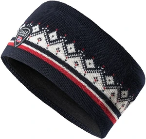 Dale of Norway Moritz Headband Navy/Raspberry/Off White UNI Banda deportiva