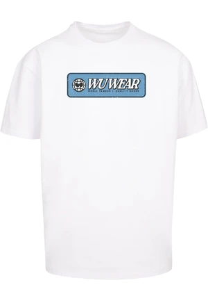 Men's T-shirt WU Wear Earth Logo Oversize white