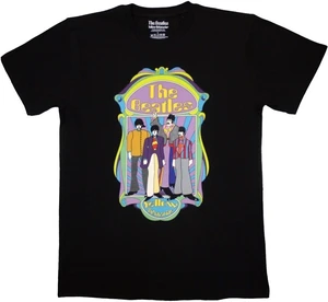 The Beatles Ing Yellow Submarine Sub Band Frame v2 Unisex Black 2XL