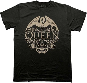 Queen Ing Floral Crest Mono Unisex Black M