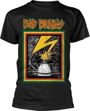 Bad Brains Camiseta de manga corta Logo Black M