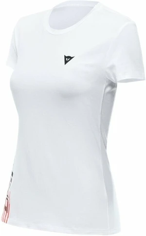 Dainese T-Shirt Logo Lady White/Black L Horgászpóló