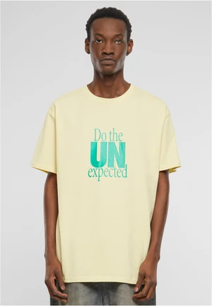 Men's T-shirt Do The Unexpected Oversize yellow