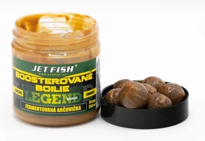 Jet fish boosterované boilie legend range fermentovaná ančovička 250 ml - 24 mm