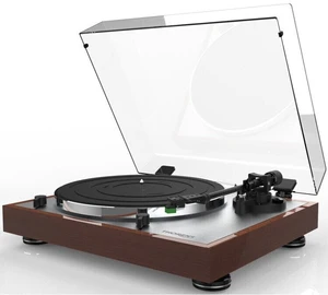 Thorens TD 402 DD Walnut Hi-Fi-Drehscheibe